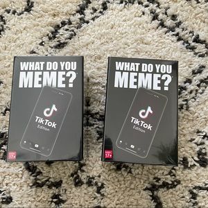 What Do You MEME? Tik Tok Edition New Sealed Adult Party Game For 2 Set.